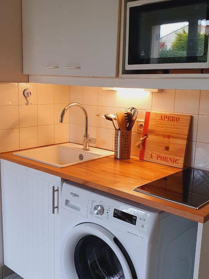 Petite maison dans résidence avec piscine proche plage et centre ville à pied Pornic Extérieur photo